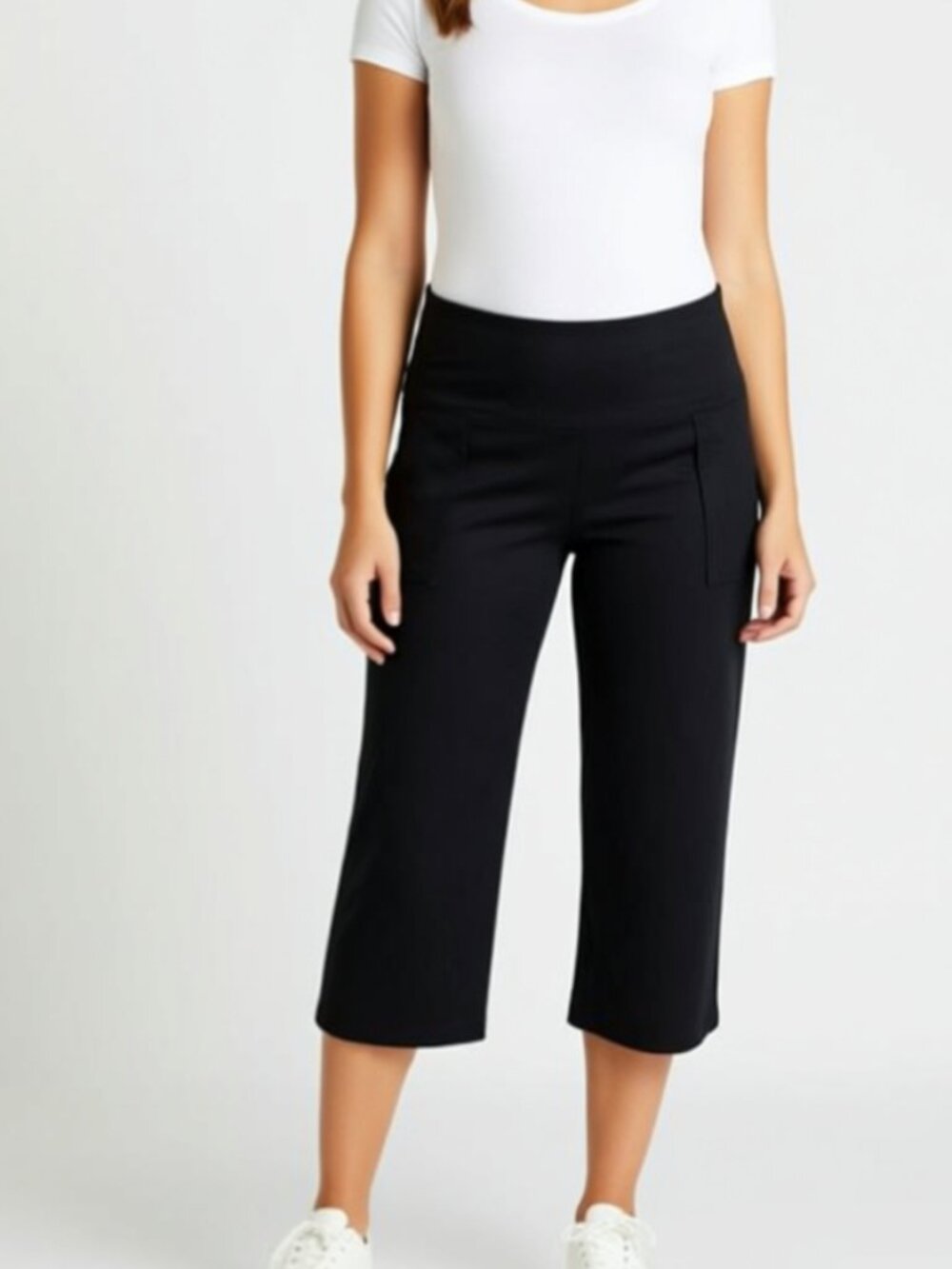 Women's Capri RBX - flare cuff, Size XL - Jet Black - NWOT (A75)